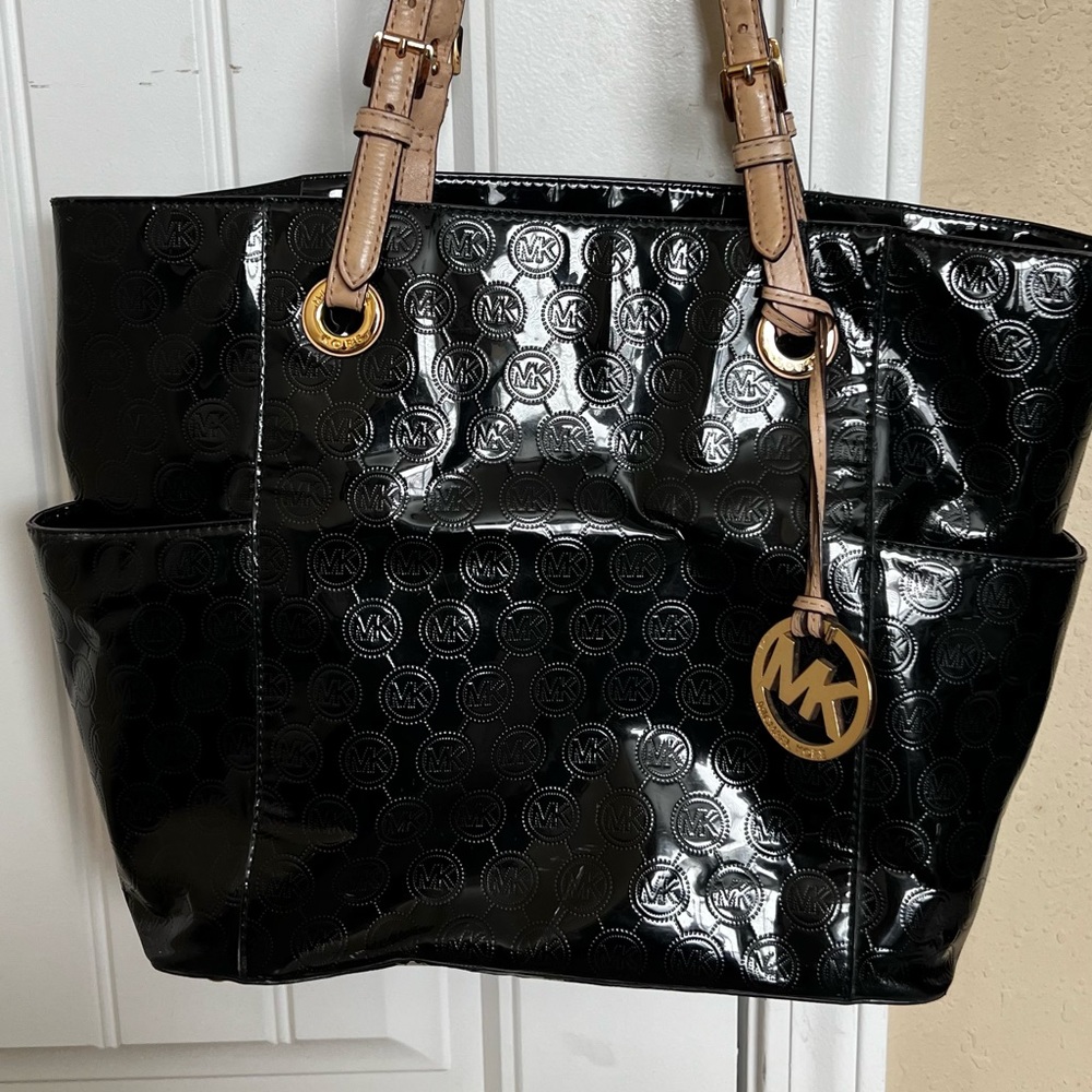 Mk black shoulder bag